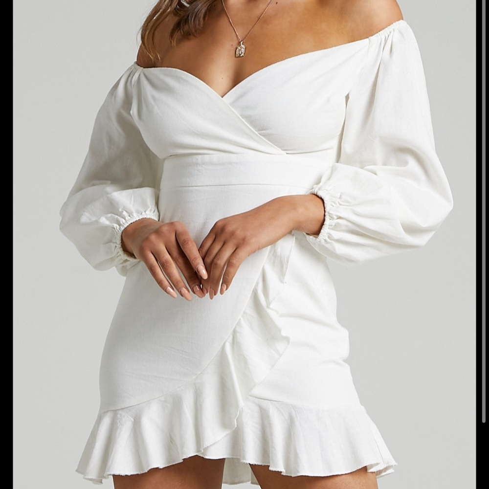 White dress
